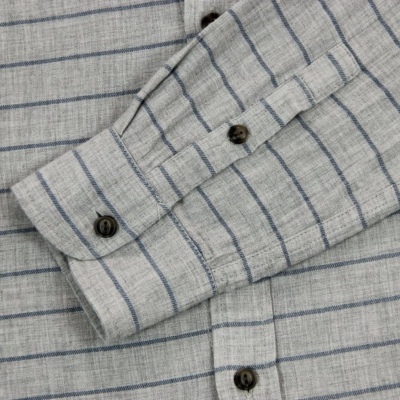 Marine Layer Long Sleeve Button Down Cotton Shirt - Picture 5 of 9
